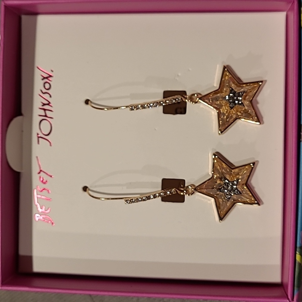NWT Betsey Johnson earrings
